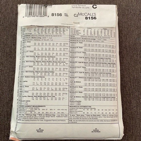 McCall’s Pattern - Picture 2 of 3